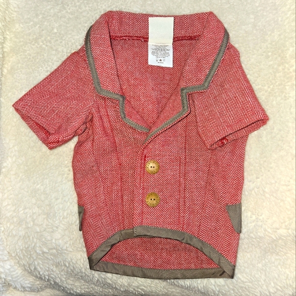 Martha Stewart Pets sz Medium Herringbone Blazer - Picture 1 of 7